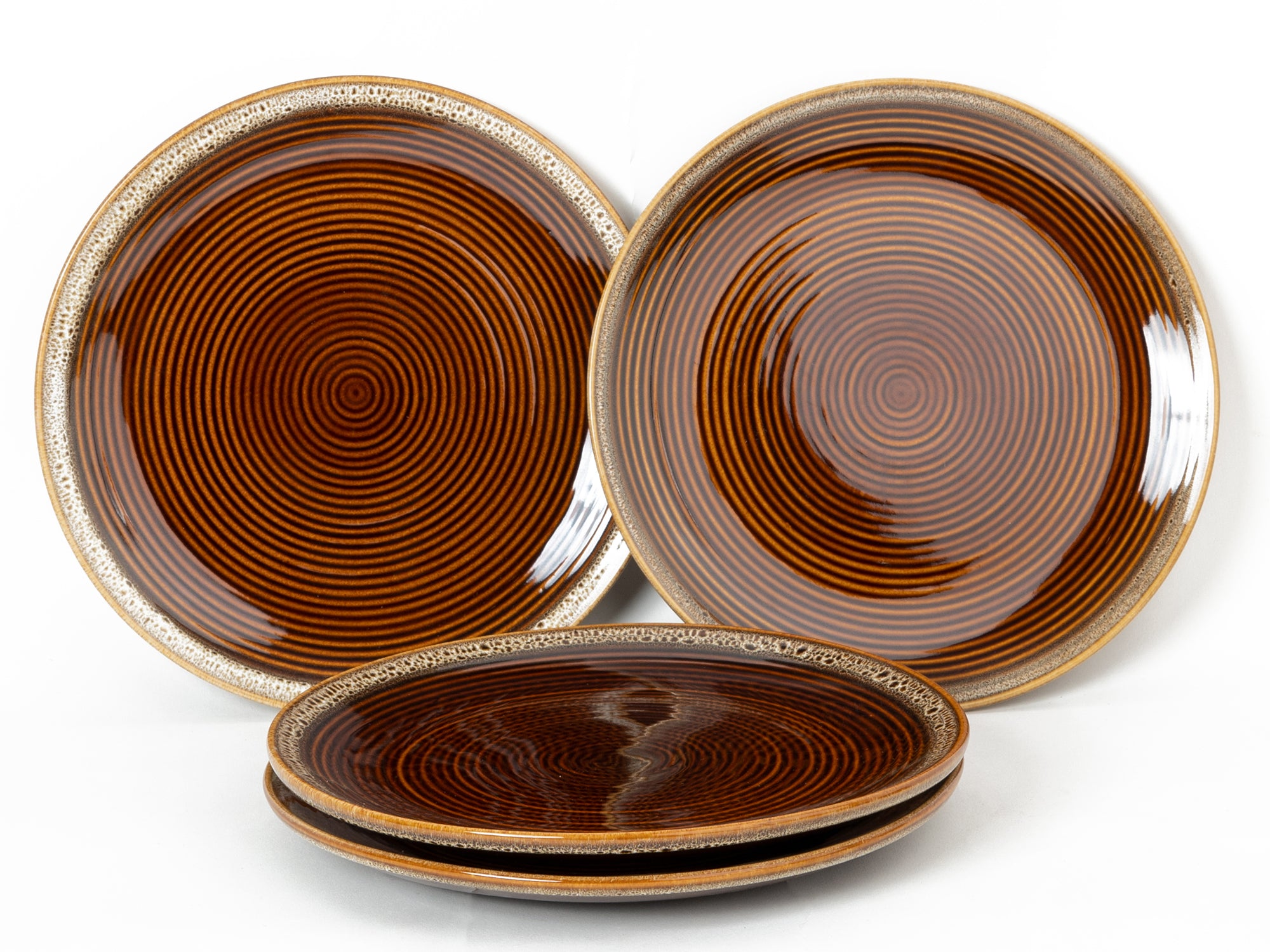 Peanut Premium Ceramic Small Plates Set of 4