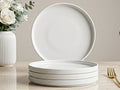 Linden Ivory Quarter Plates | 4 pcs