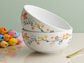 Auroa Floral Serving Bowls | 2 pcs