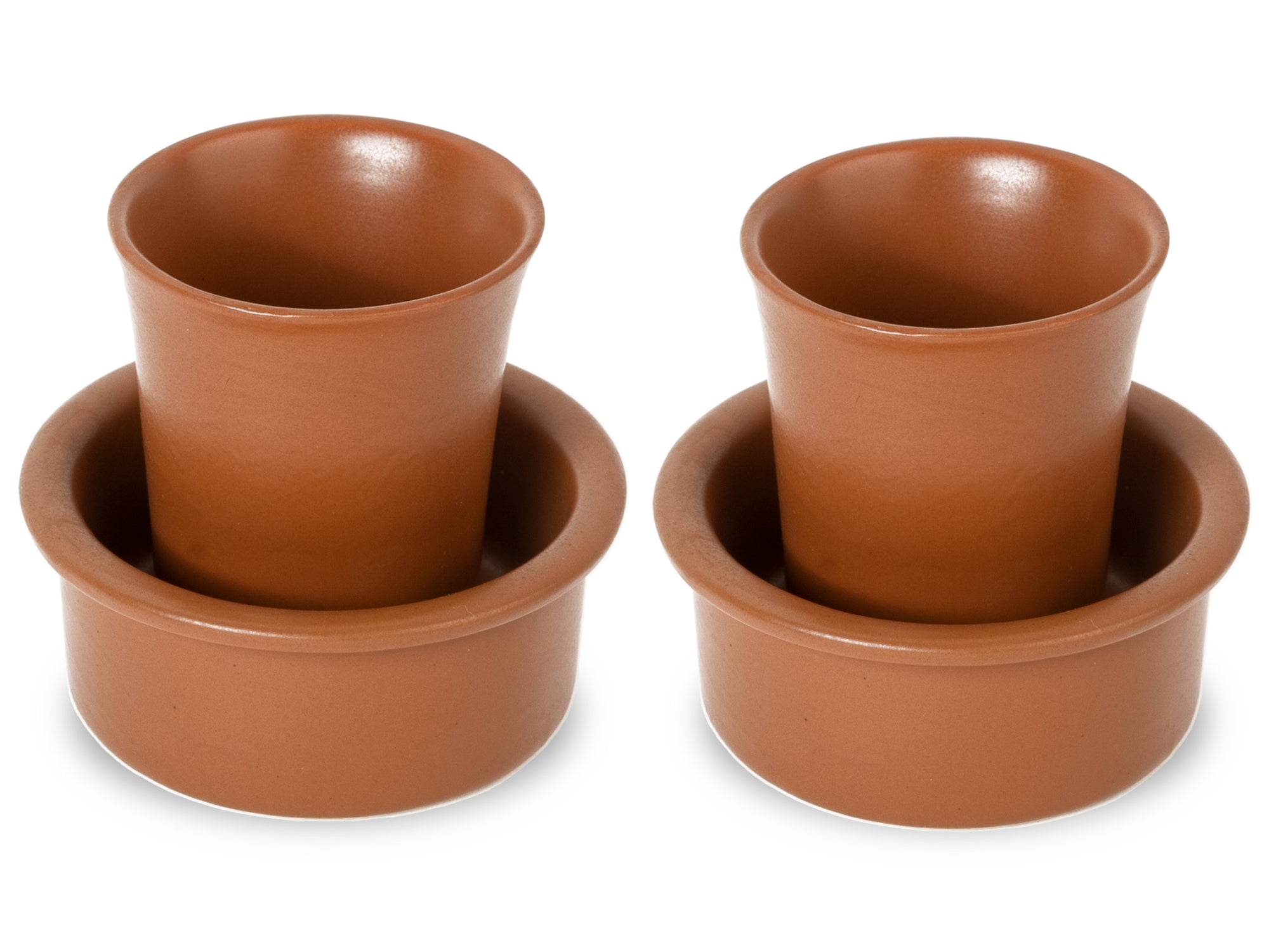 Terracotta Soil Premium Ceramic Dawara Set of 2