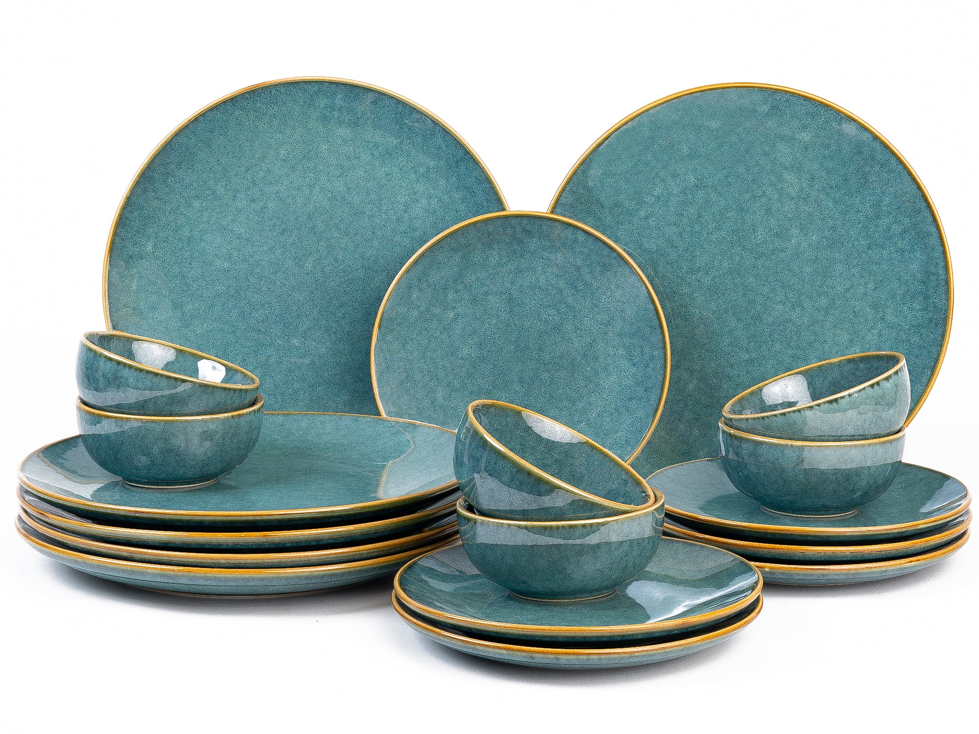 Ocean Premium Ceramic Dinner Set of 18 Pcs