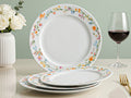 Auroa Floral Quarter Plates | 4 pcs