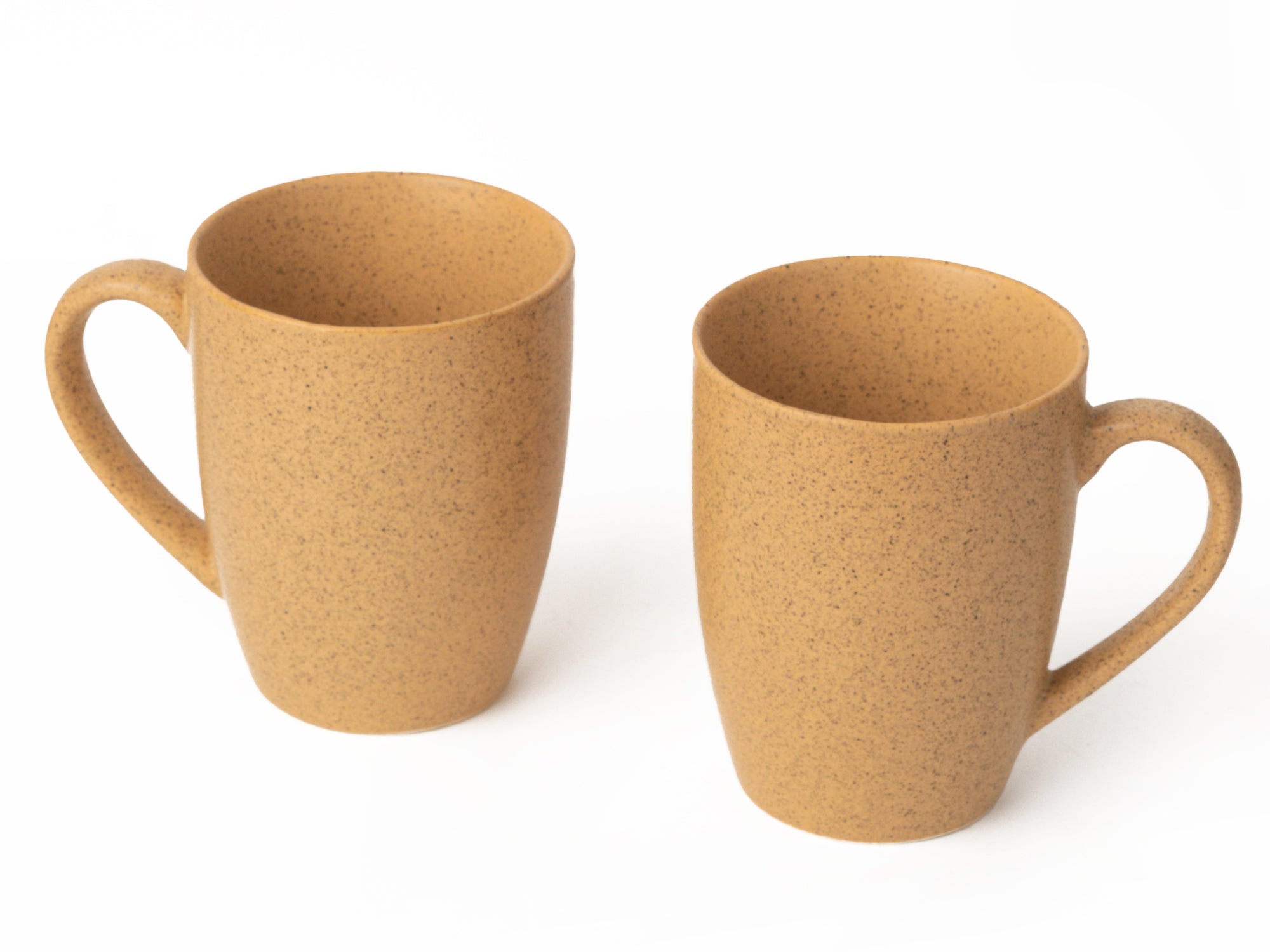 Handcrafted Ceramic Coffee Mug and Tea Cup – 300 ml (Pack of 2)