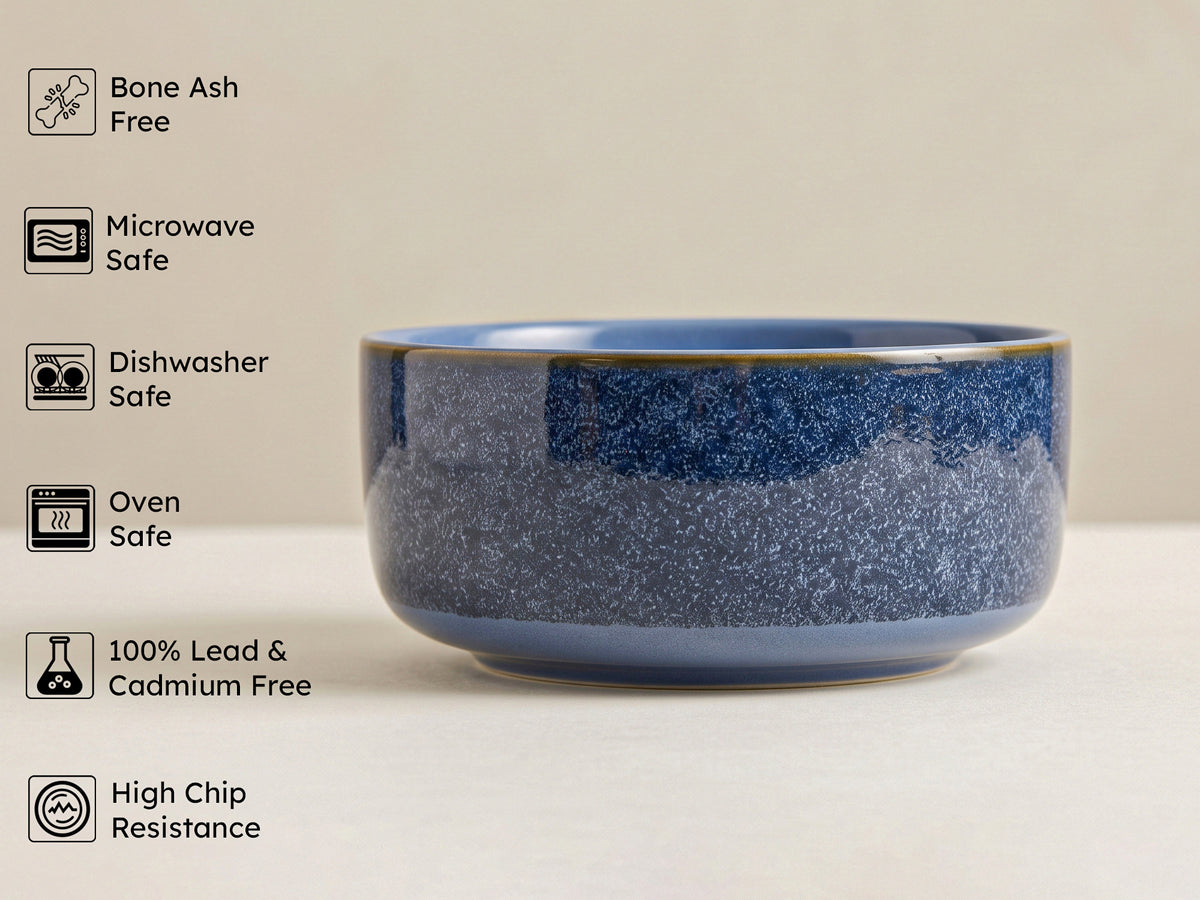 Greenish Blue Serving Bowls | 2 pcs