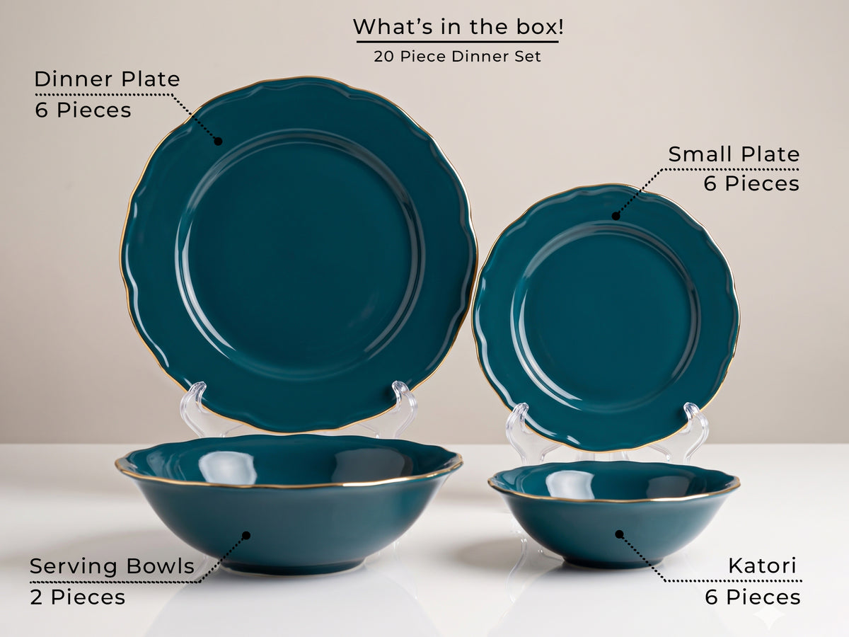 Rowan Teal | 20 pcs