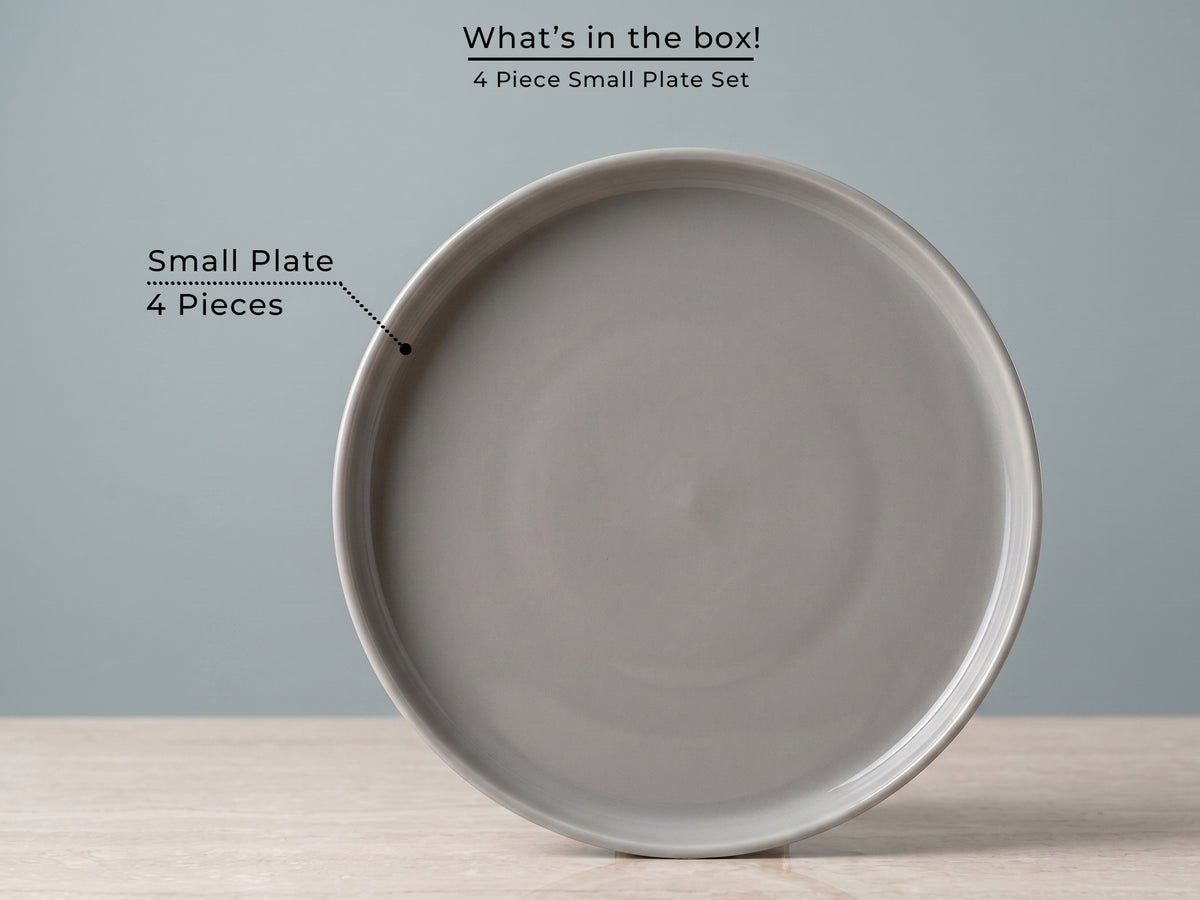 Linden Dove Quarter Plates | 4 pcs