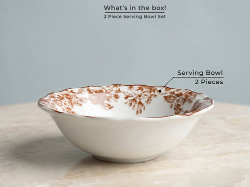 Arden Mrida Serving Bowls | 2 pcs