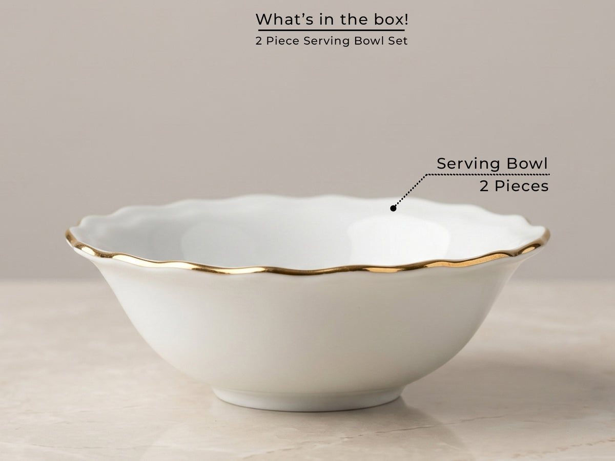 Rowan Shwet Serving Bowls | 2 pcs