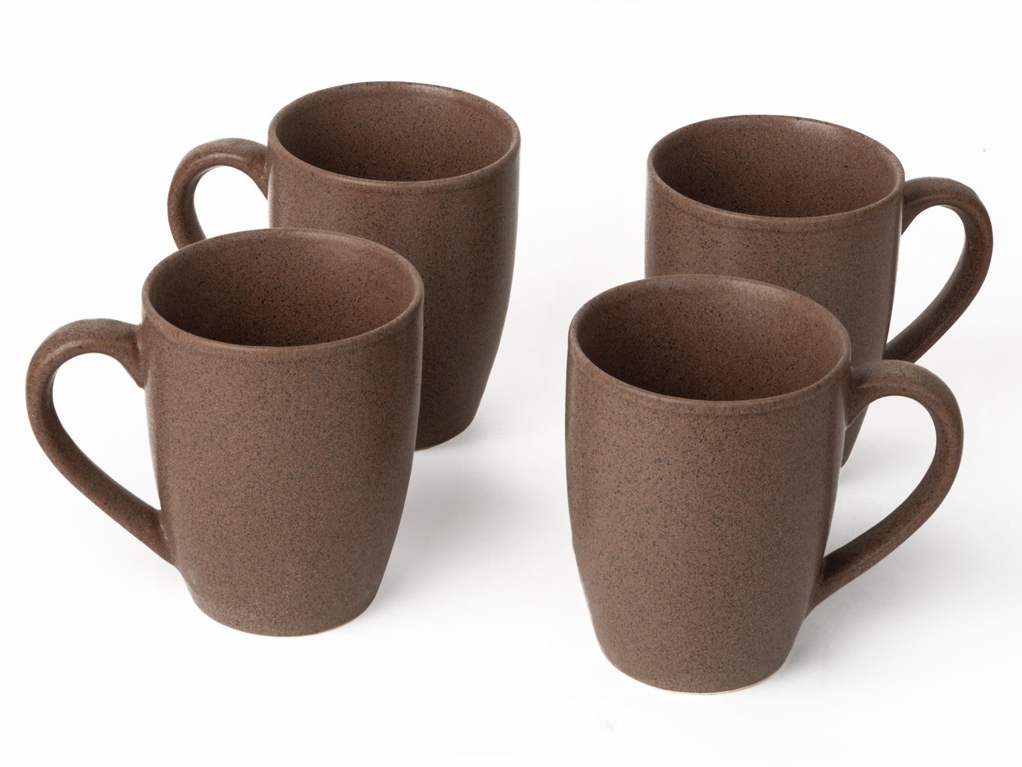 Handcrafted Ceramic Coffee Mug and Tea Cup – 300 ml (Pack of 4)