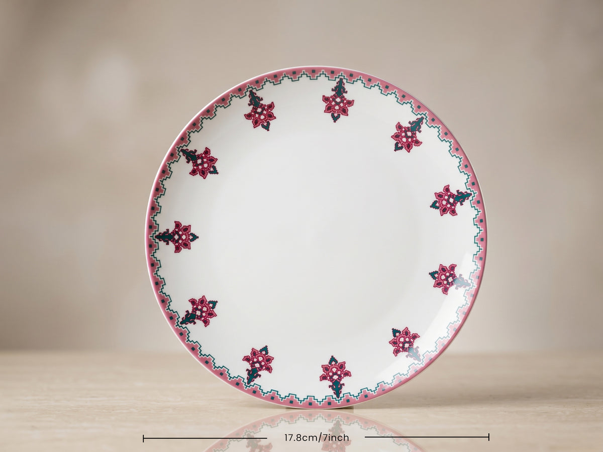 Pink Blossom Dinner Plates | 4 pcs