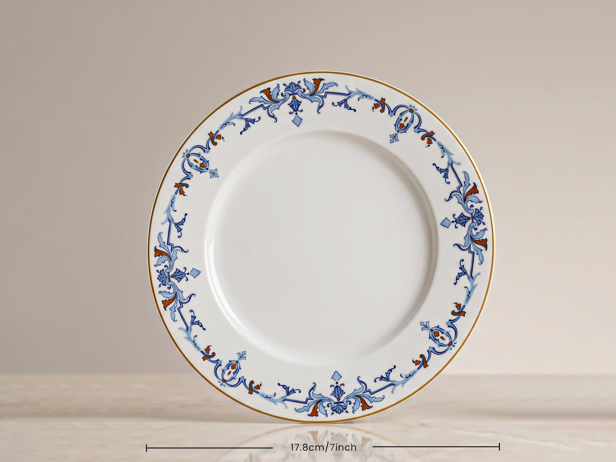 Wren Crest Quarter Plates | 4 pcs