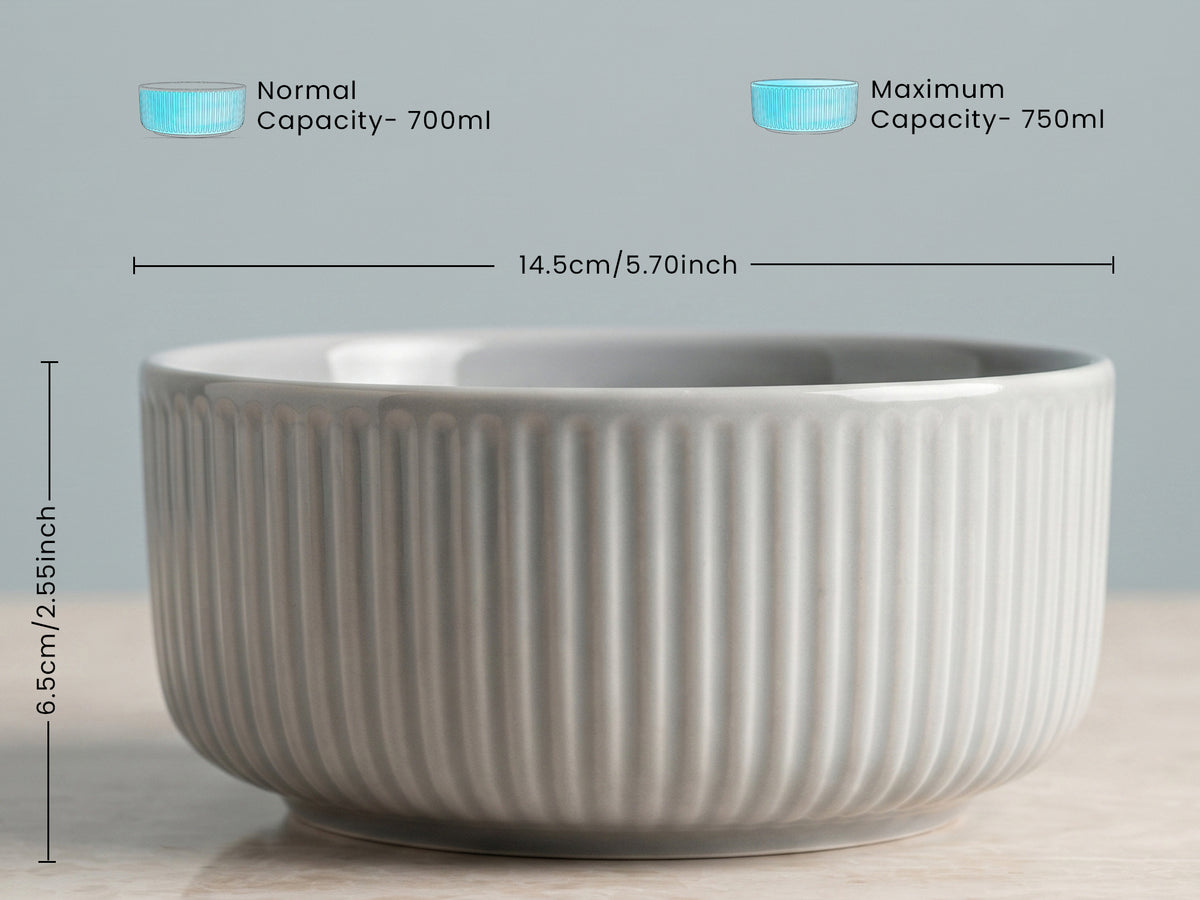 Linden Dove Serving Bowls | 2 pcs