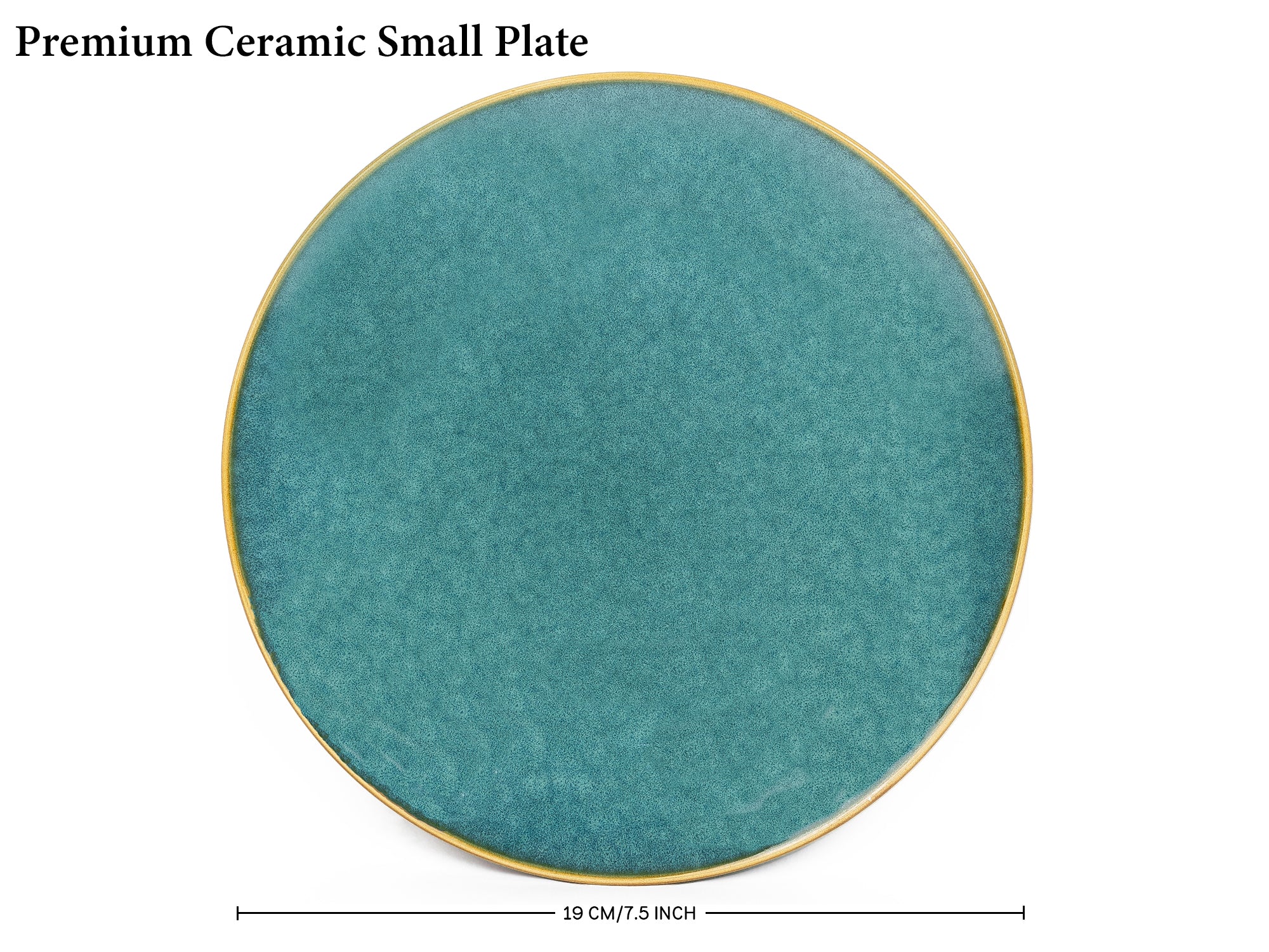 Ocean Premium Ceramic Small Plates Set of 6