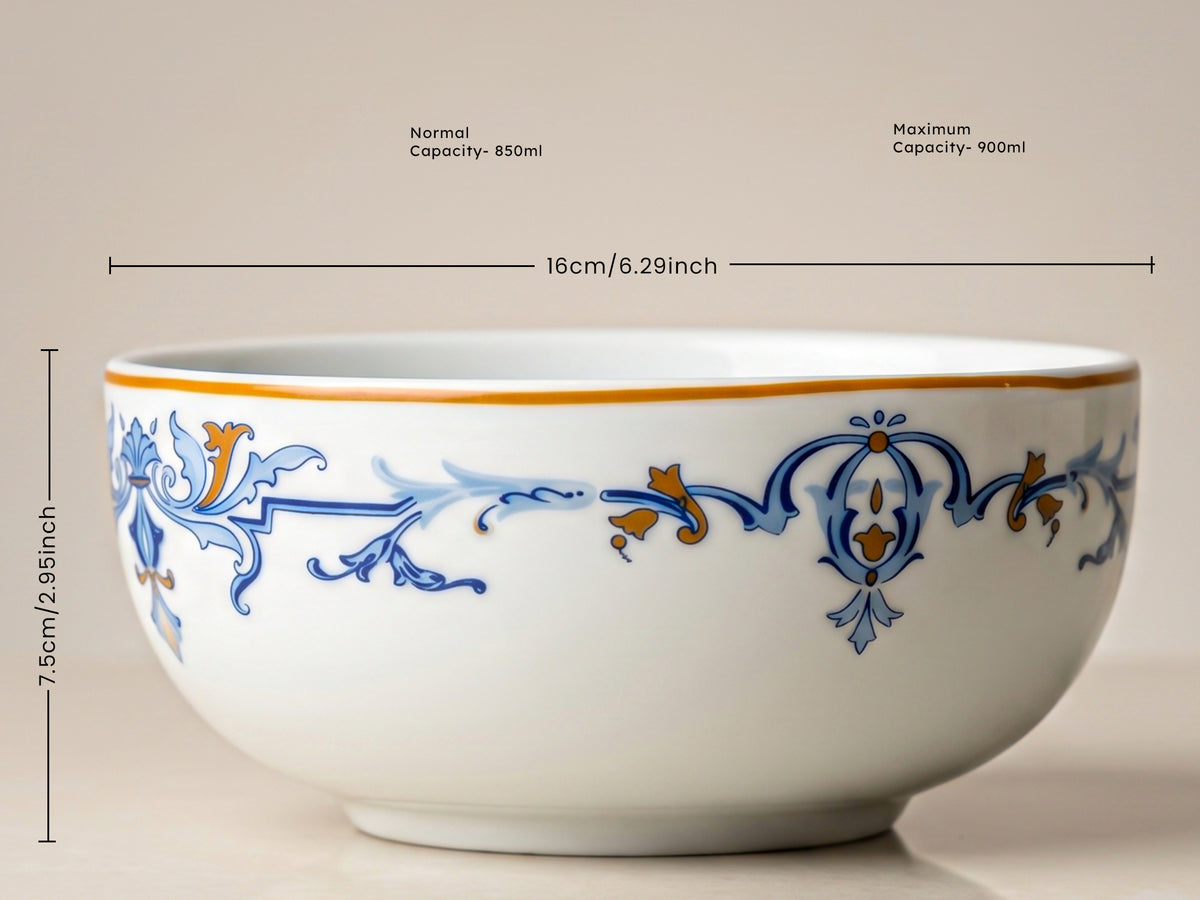 Wren Crest Serving Bowls | 2 pcs