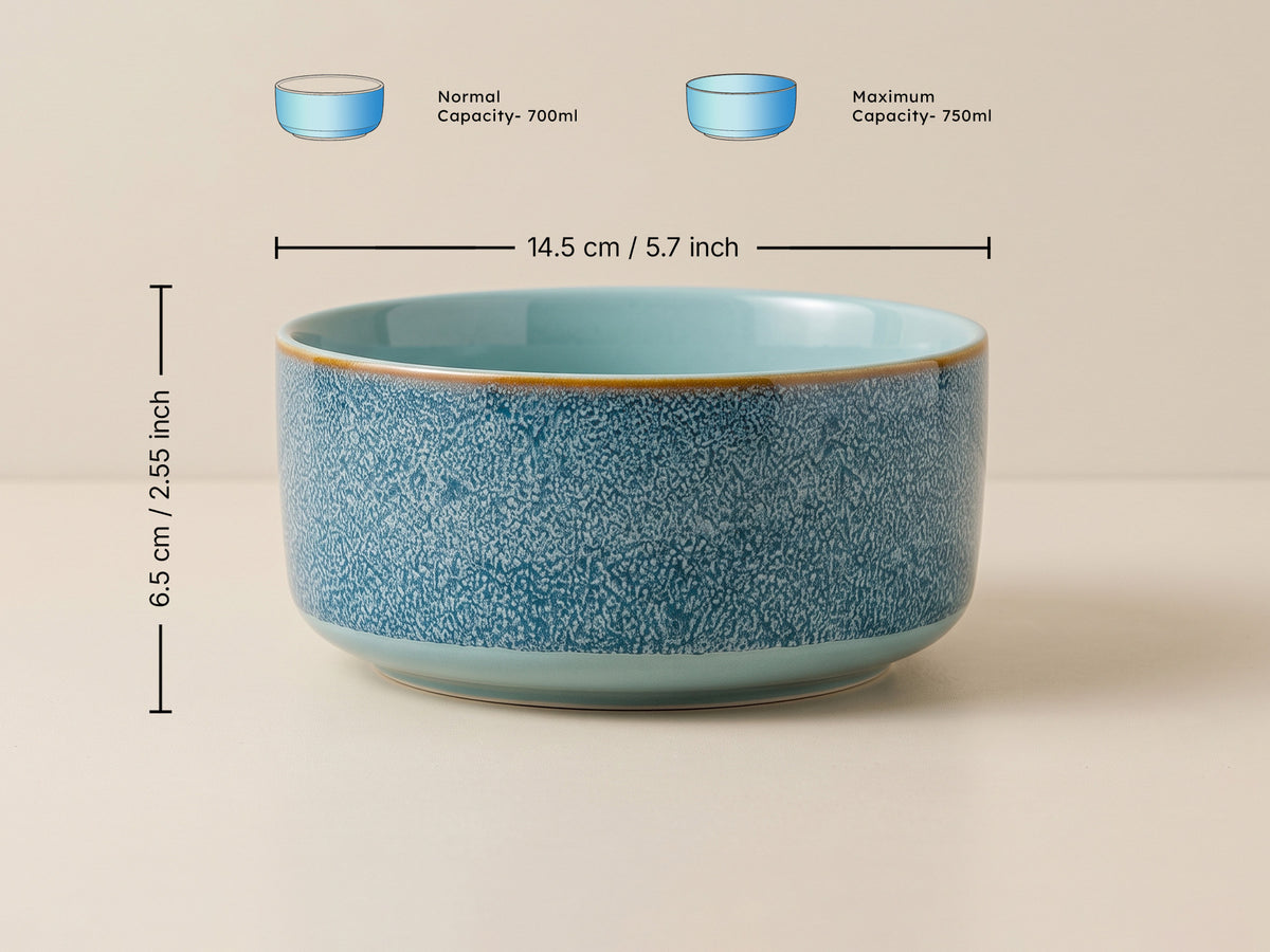 Ocean Green Serving Bowls | 2 pcs