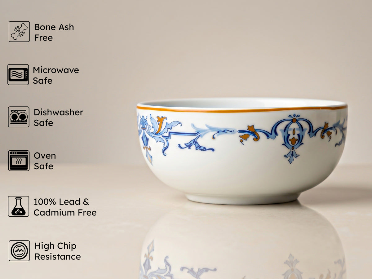 Wren Crest Serving Bowls | 2 pcs