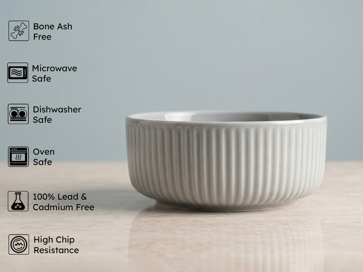 Linden Dove Serving Bowls | 2 pcs