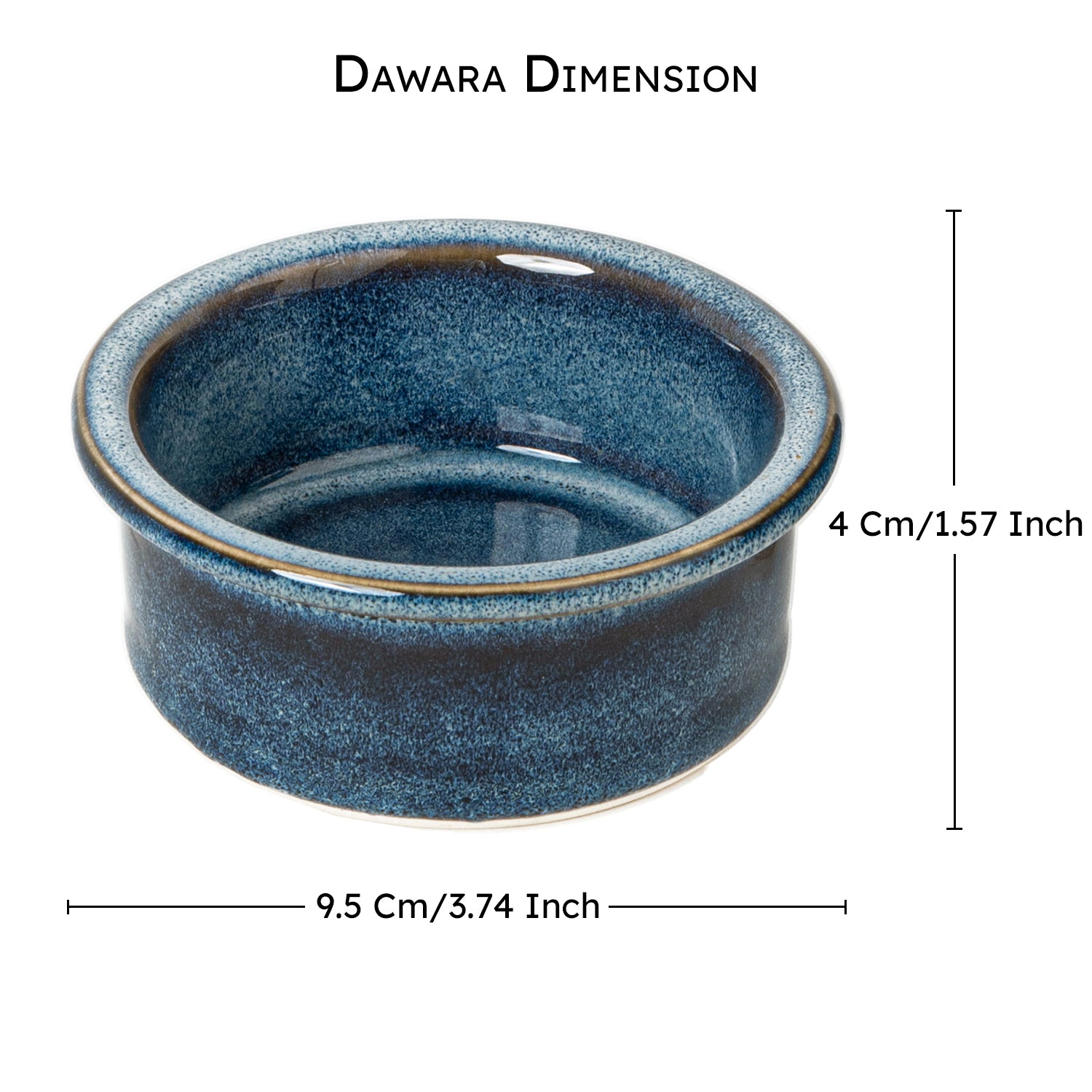 Celestle Premium Ceramic Dawara Set of 2