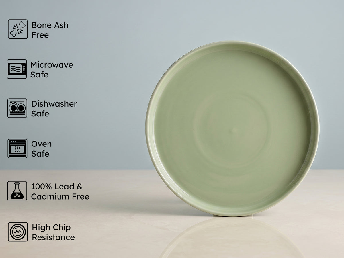 Linden Sage Dinner Plates | 4 pcs