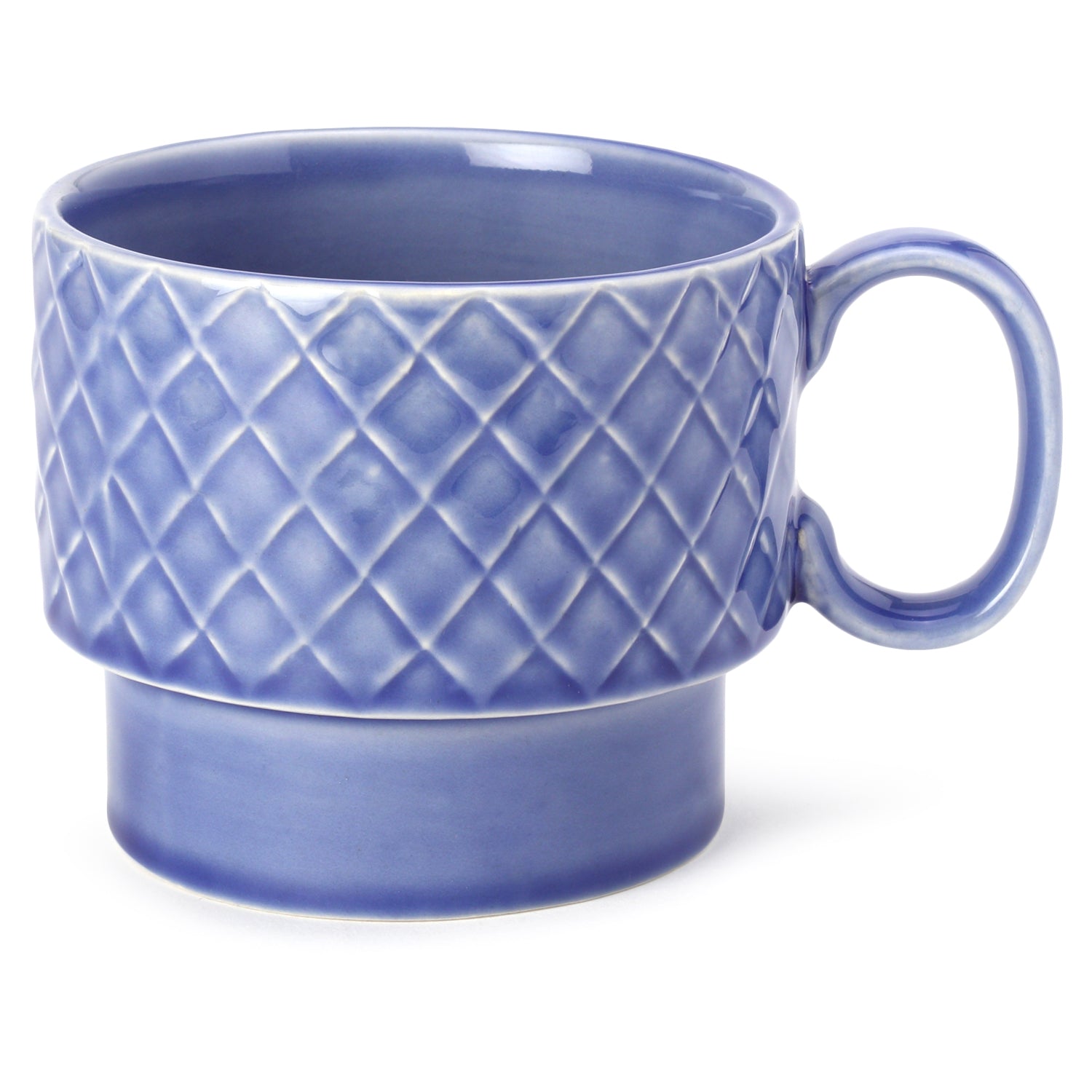 Mist Blue Ceramic Cups Set of 1 Pieces (500 ml)