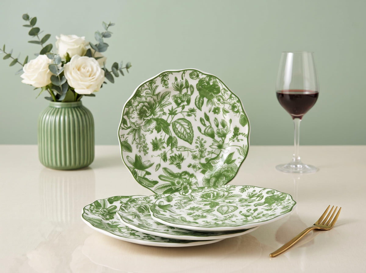 Arden Harit Quarter Plates | 4 pcs