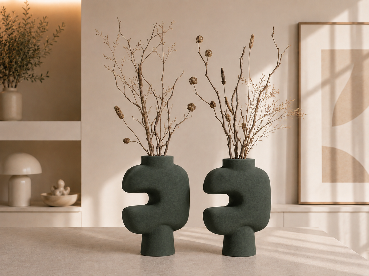 Riva Green Vase