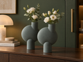 Oryn Green Vases - Set of 2
