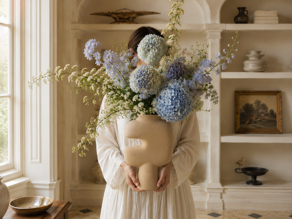 Riva Beige Vase